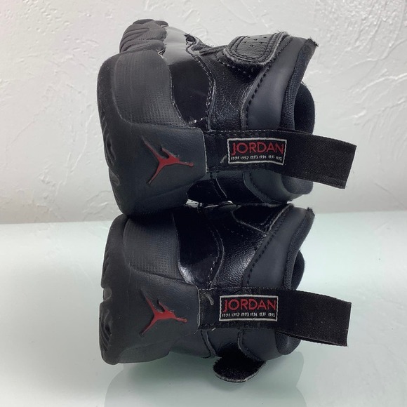 Jordan Jumpman Two Trey Black University Red toddler SZ 8C - Picture 6 of 12